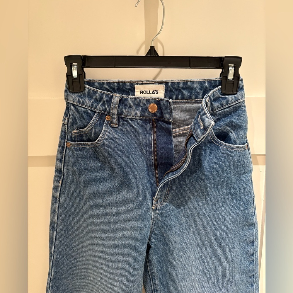 ROLLAS High Rise Wide Leg
Jeans Size 24 - Picture 7 of 10